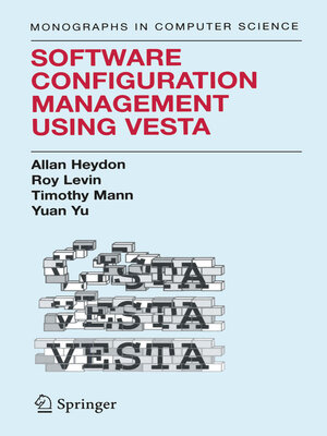 cover image of Software Configuration Management Using Vesta
